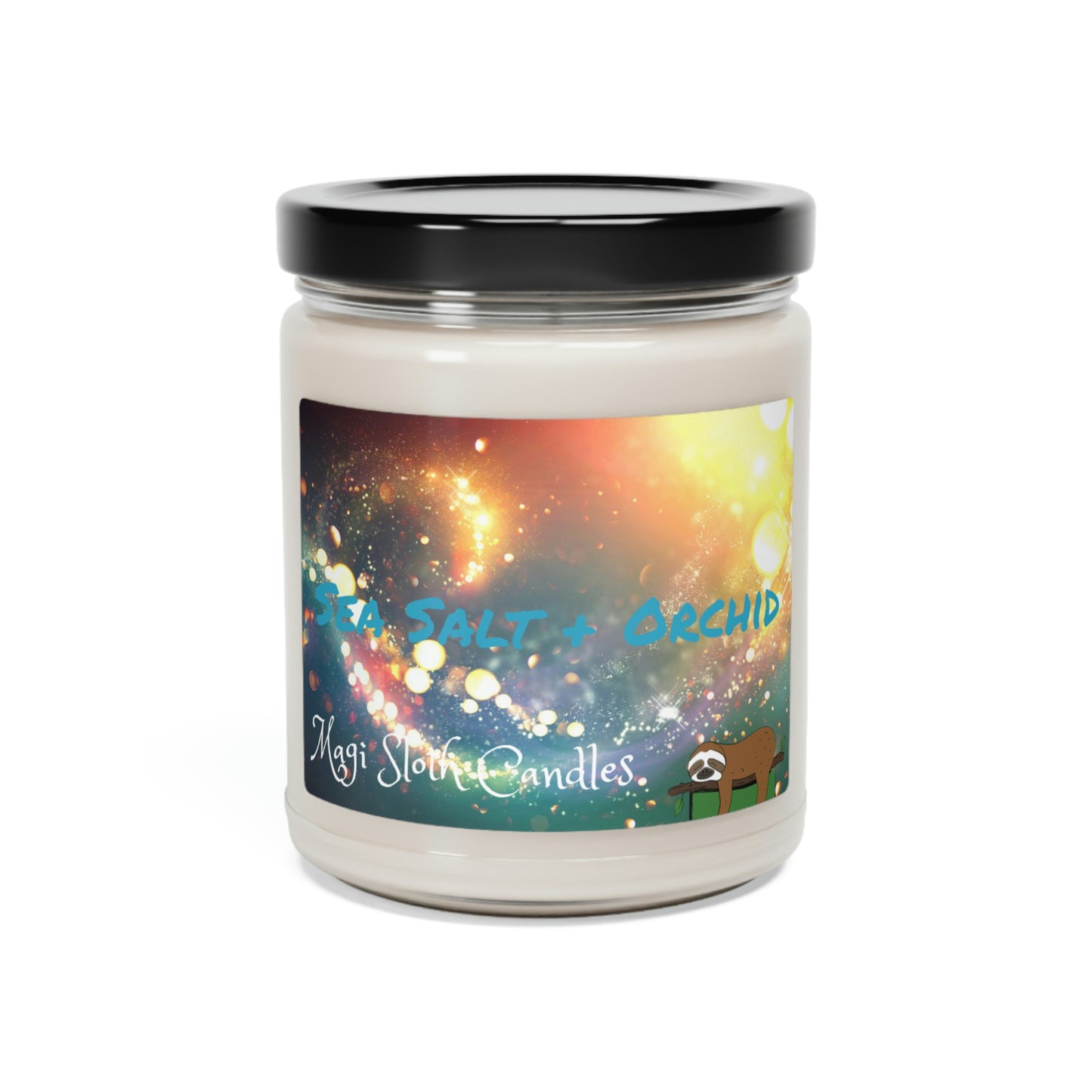 Magi Sloth Candles - Scented Soy Candle, 9oz
